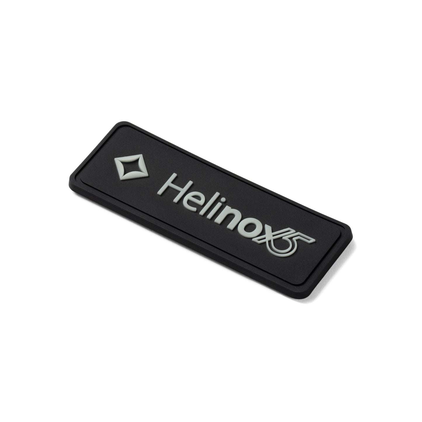 Helinox 15th Anniversary Silicon Patch(3ea/1set) - Black / Lumi