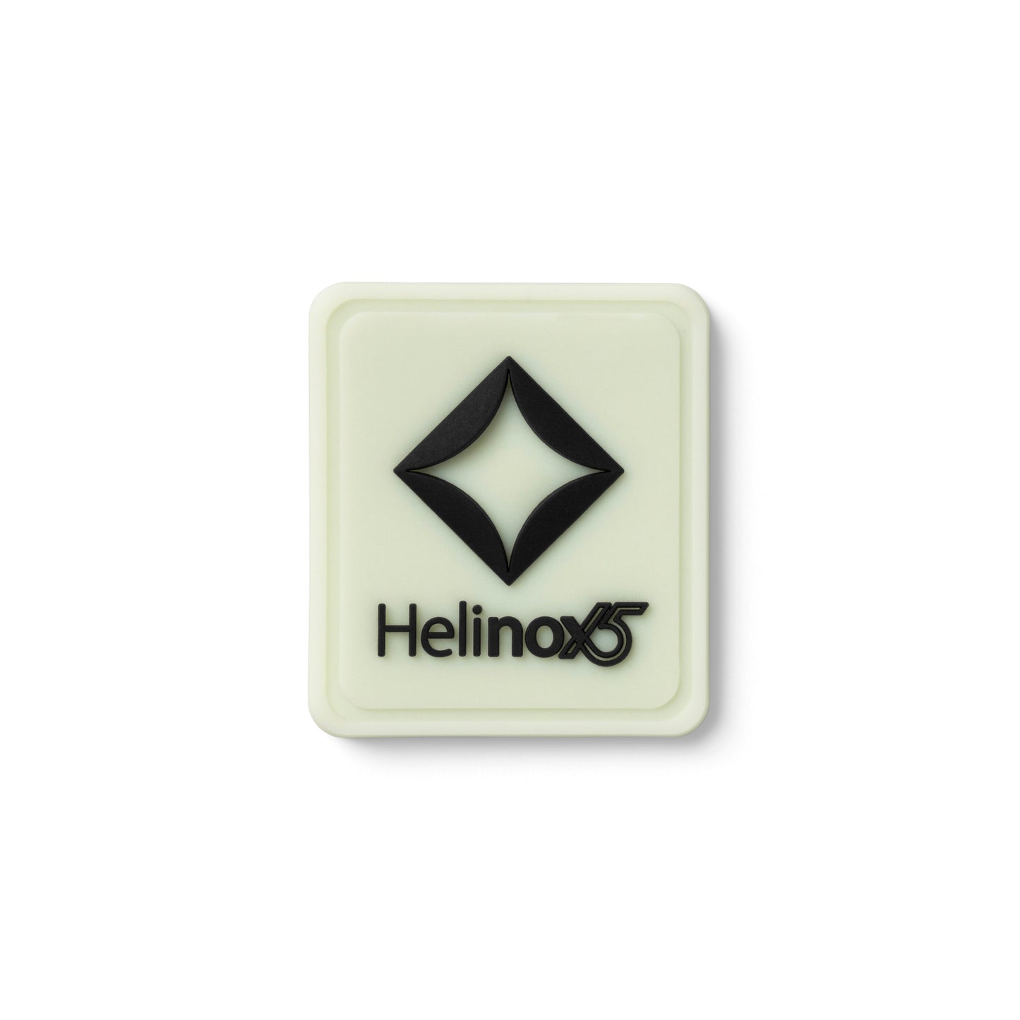 Helinox 15th Anniversary Silicon Patch(3ea/1set) - Lumi / Black