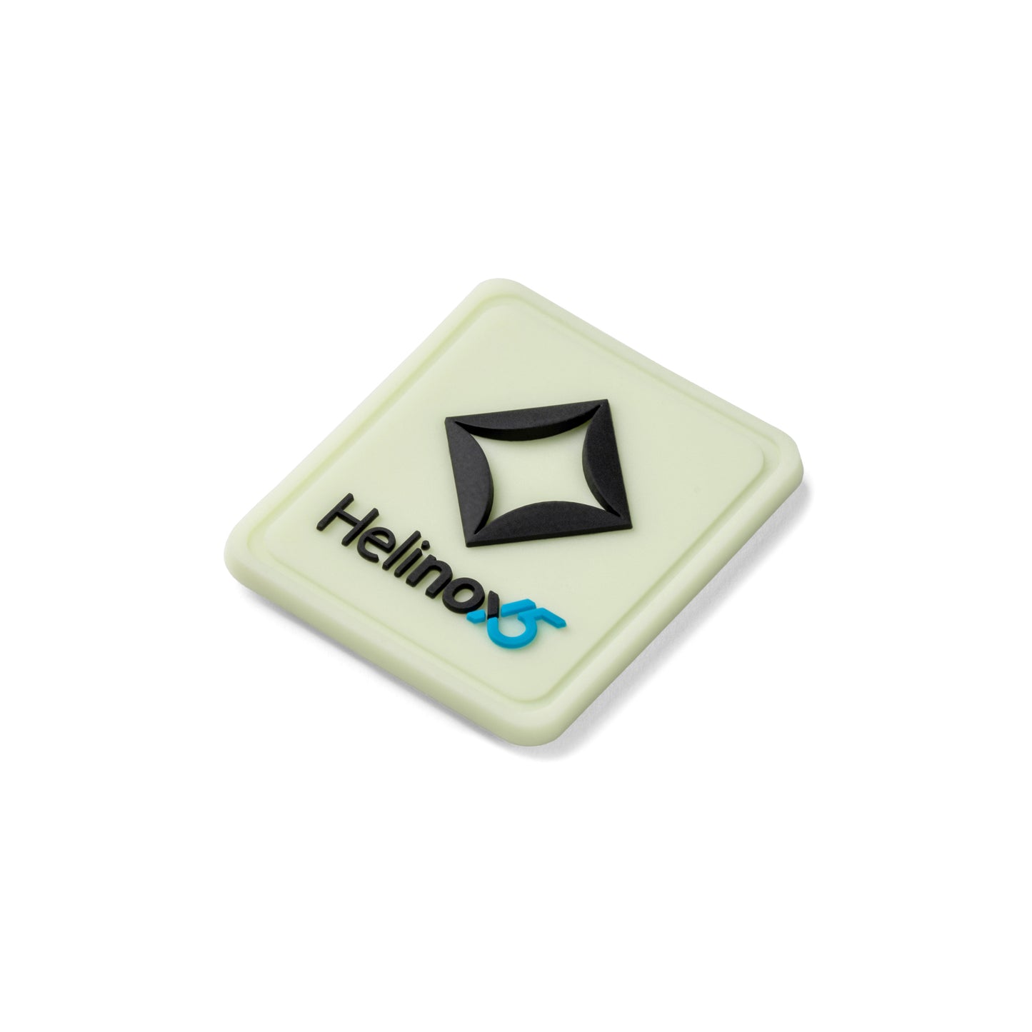 Helinox 15th Anniversary Silicon Patch(2ea/1set) - Lumi / Black/ Cyan C