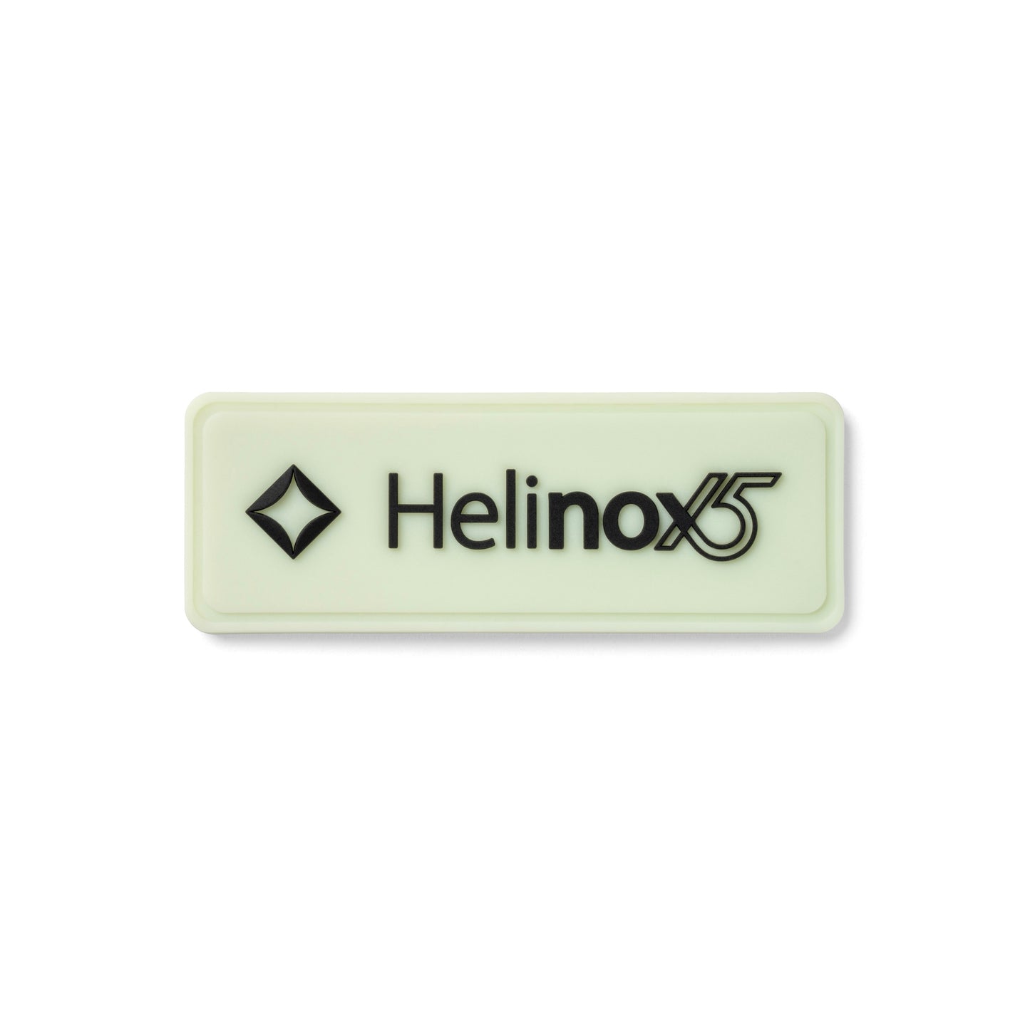 Helinox 15th Anniversary Silicon Patch(3ea/1set) - Lumi / Black