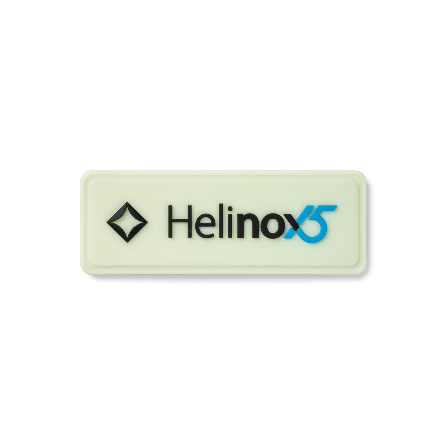 Helinox 15th Anniversary Silicon Patch(2ea/1set) - Lumi / Black/ Cyan C