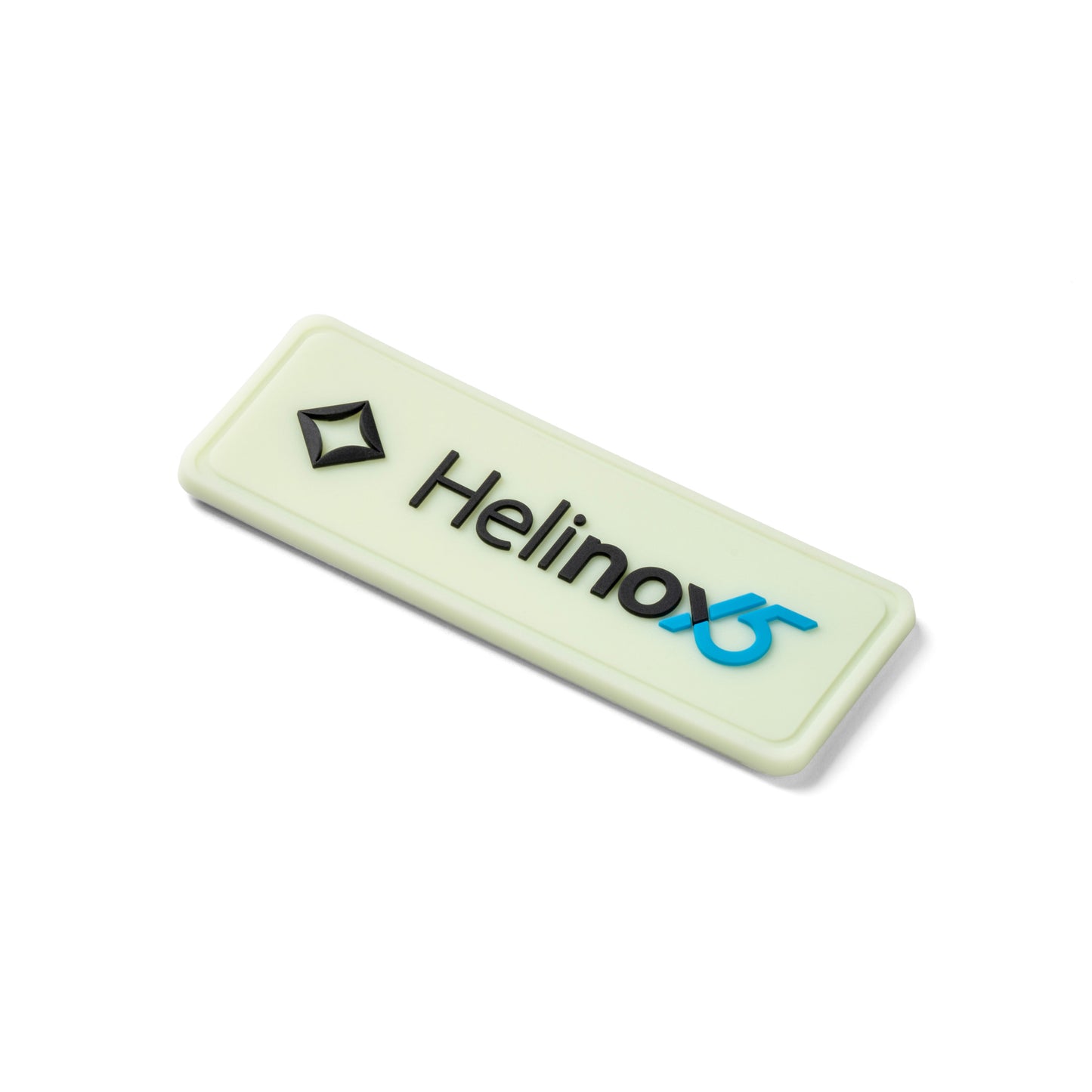 Helinox 15th Anniversary Silicon Patch(2ea/1set) - Lumi / Black/ Cyan C