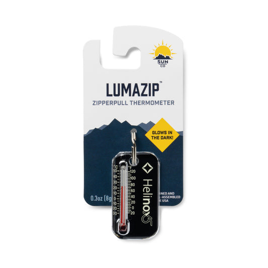 Helinox 15th Anniversary Thermometer (Lumazip) - Black / Light Stored