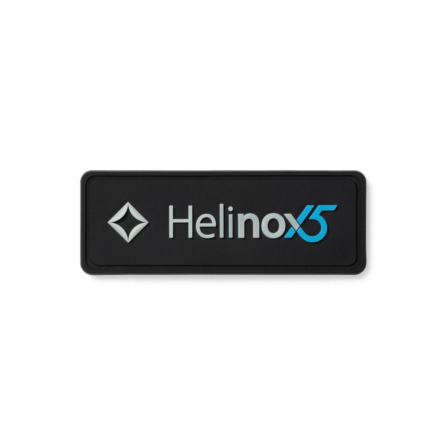 Helinox 15th Anniversary Silicon Patch(2ea/set) - Black / Lumi / Cyan C