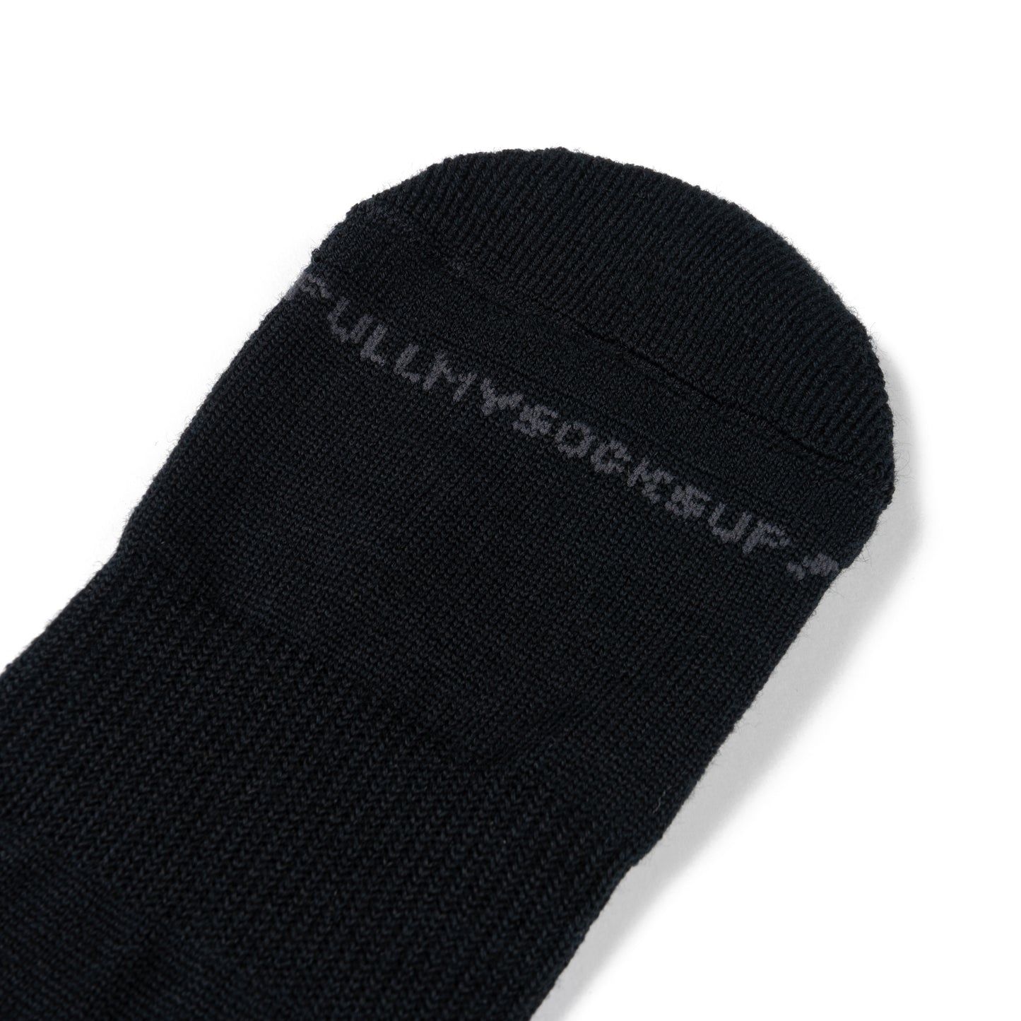 Winiche & Co. × Helinox Wool Slouch Socks - Black / Dark Gray