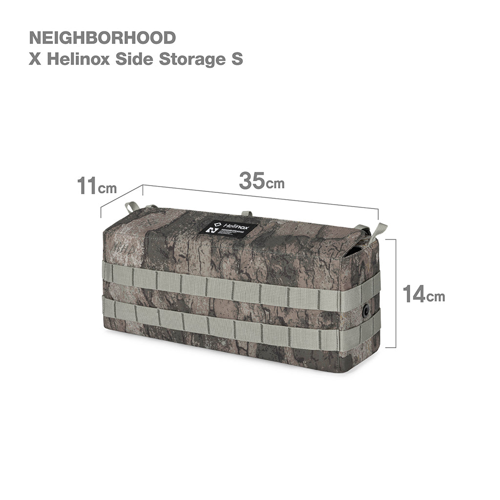 24SS NEIGHBORHOOD × Helinox Table Side Storage S - Tree Camo