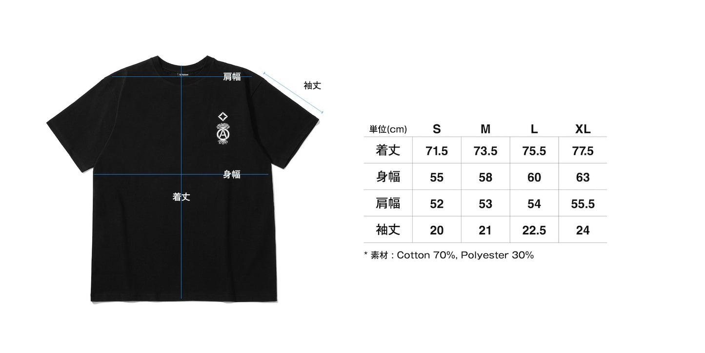 Helinox 15th Anniversary x NEIGHBORHOOD SRL. T-Shirt - Black