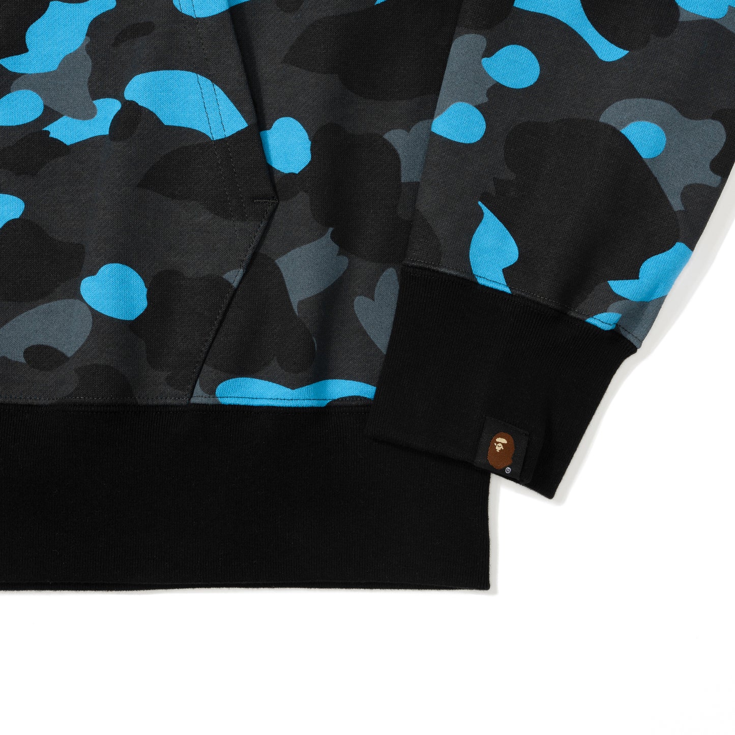 Helinox 15th Anniversary x BAPE Shark Full Zip Hoodie - Black