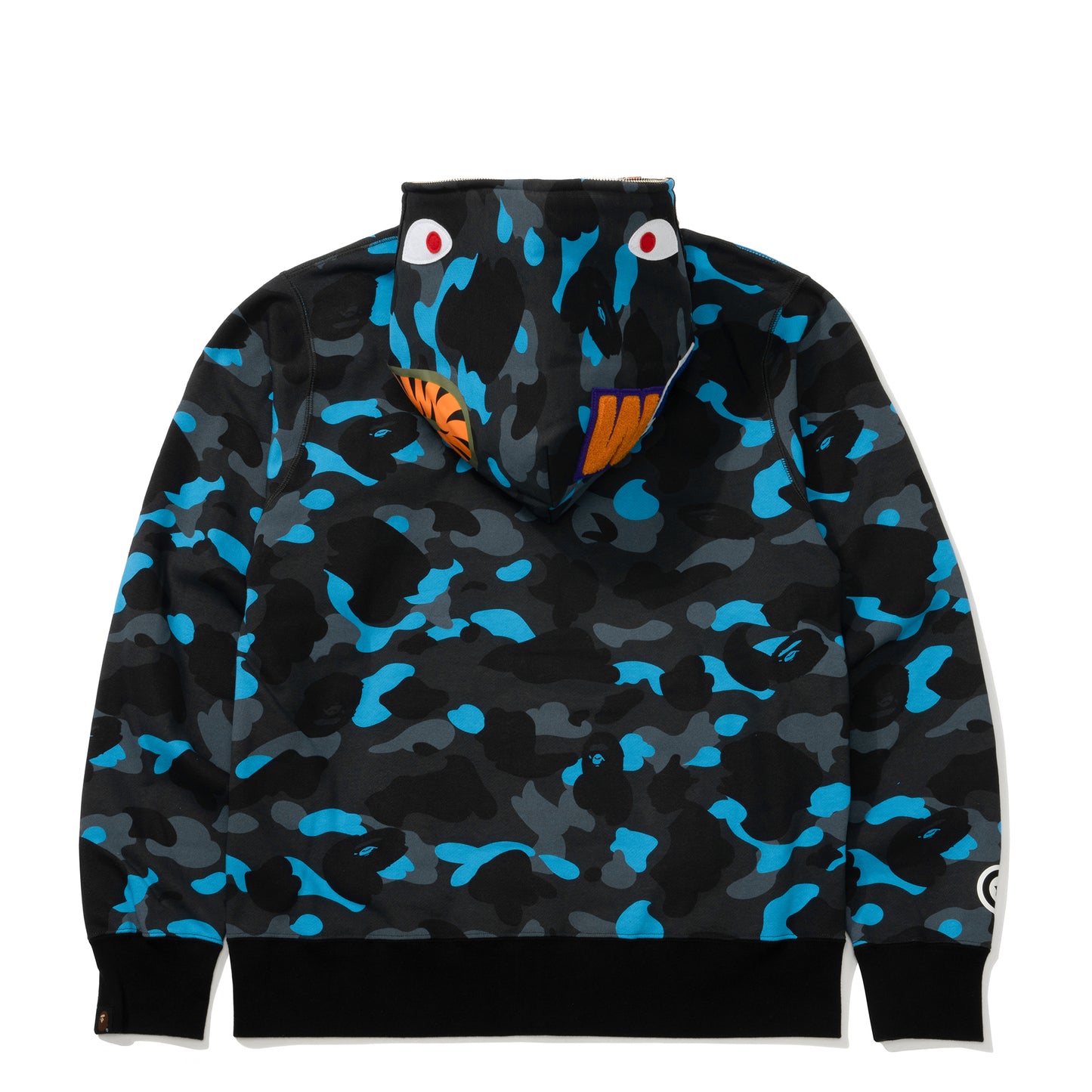 Helinox 15th Anniversary x BAPE Shark Full Zip Hoodie - Black