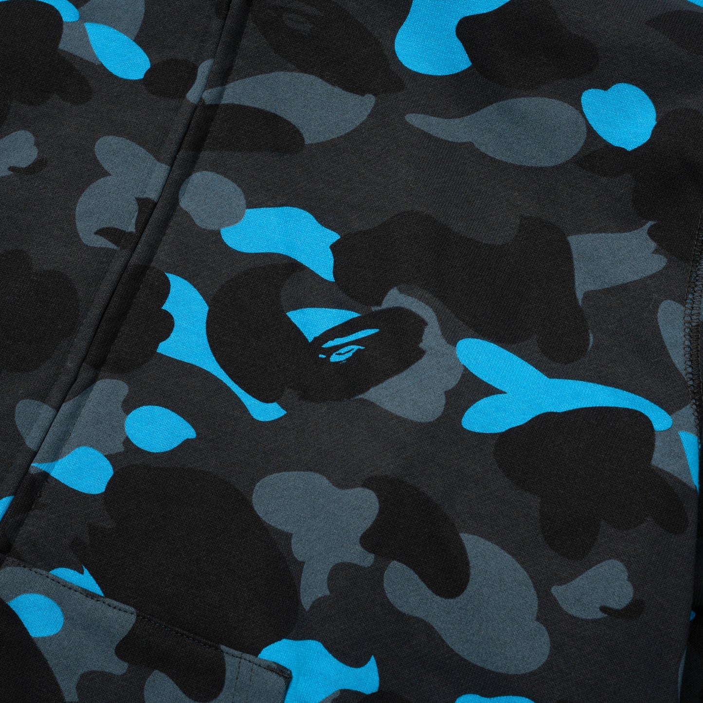 Helinox 15th Anniversary x BAPE Shark Full Zip Hoodie - Black