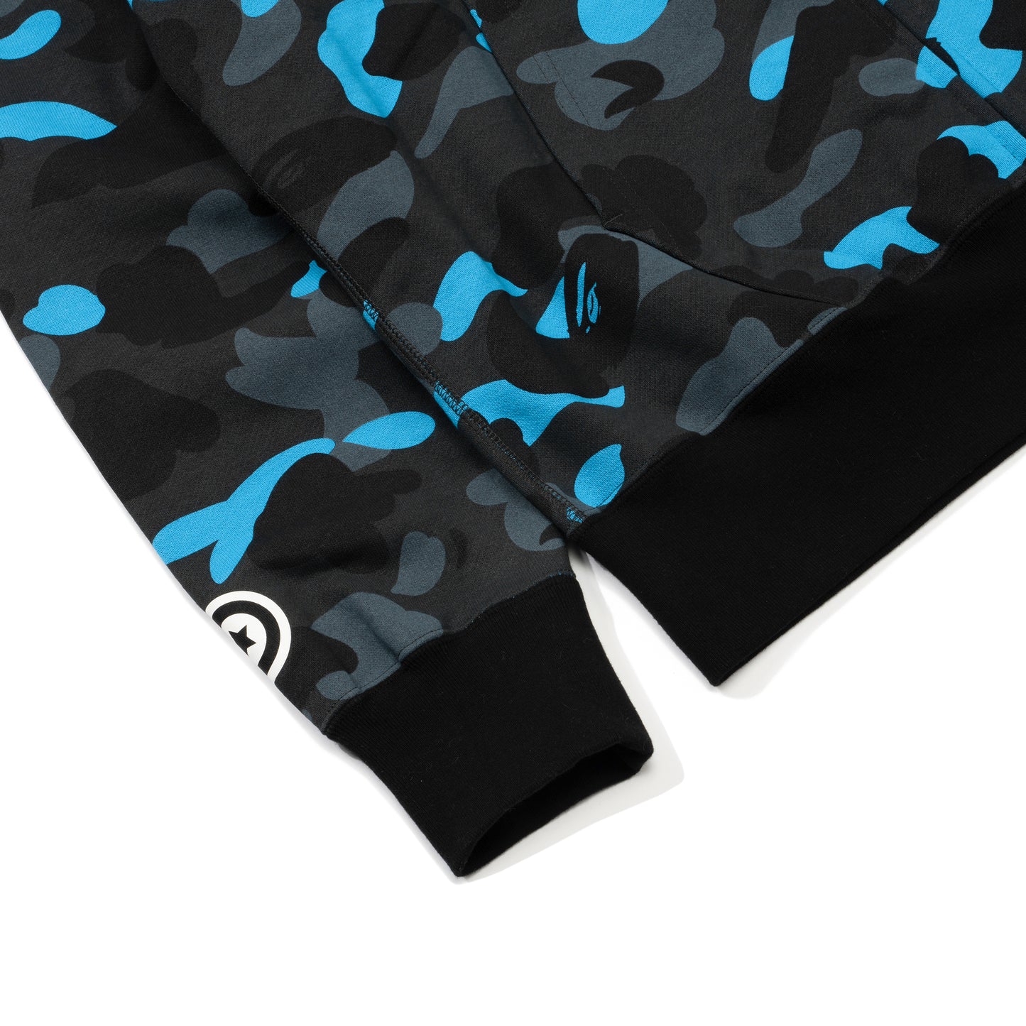 Helinox 15th Anniversary x BAPE Shark Full Zip Hoodie - Black