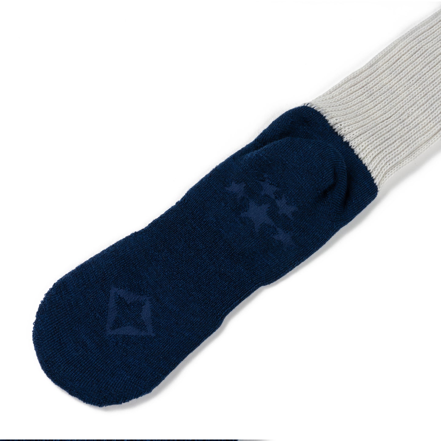 Winiche & Co. × Helinox Wool Slouch Socks - Navy / Light Gray