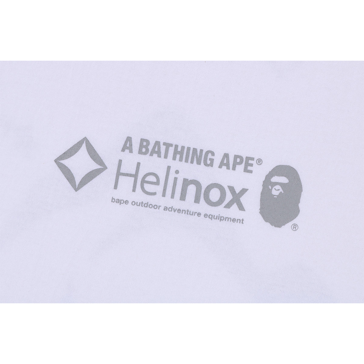 メンズXL 即発送 限定 A BATHING APE HELINOX L/S TEE