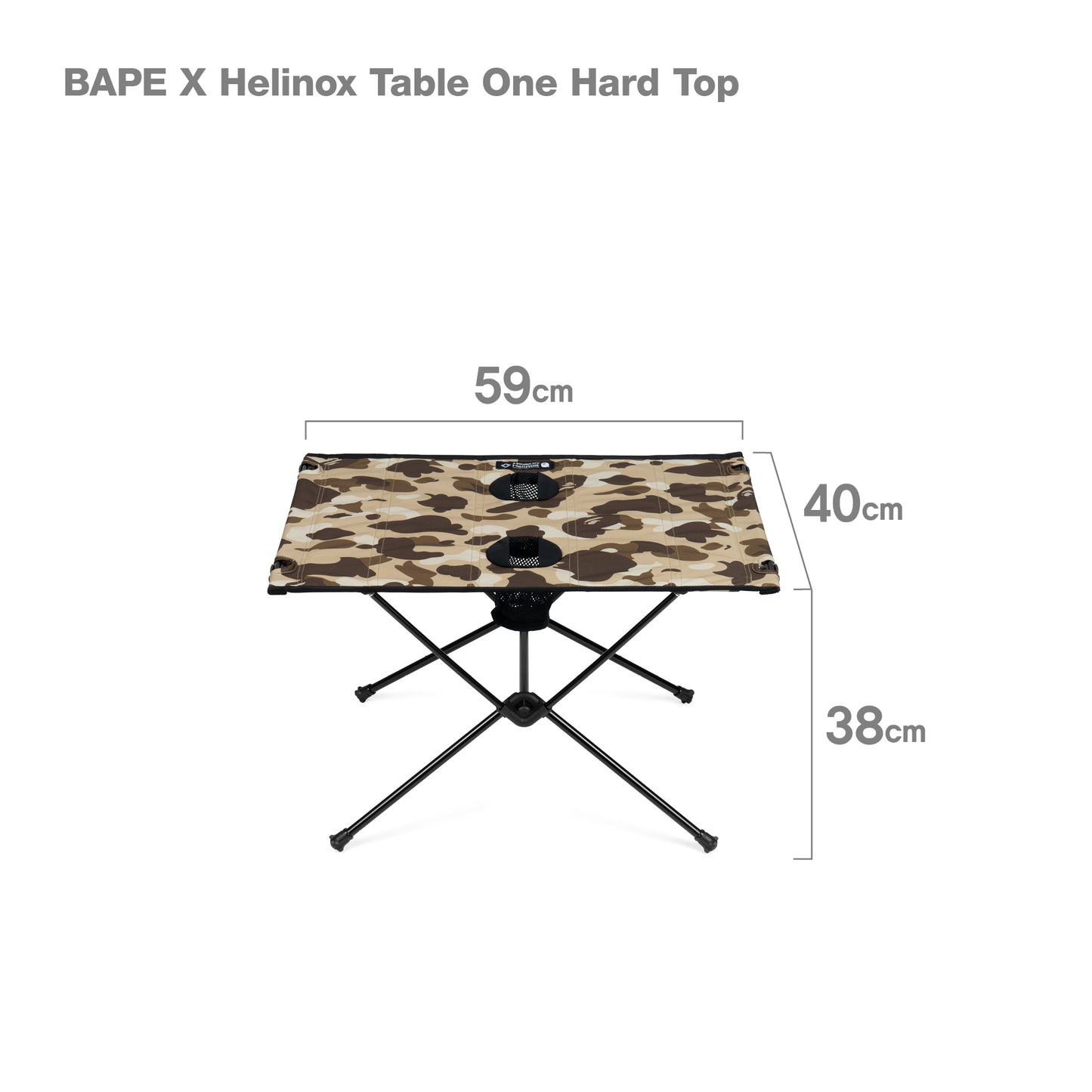 23SS BAPE Table One Hard Top - BAPE CAMO