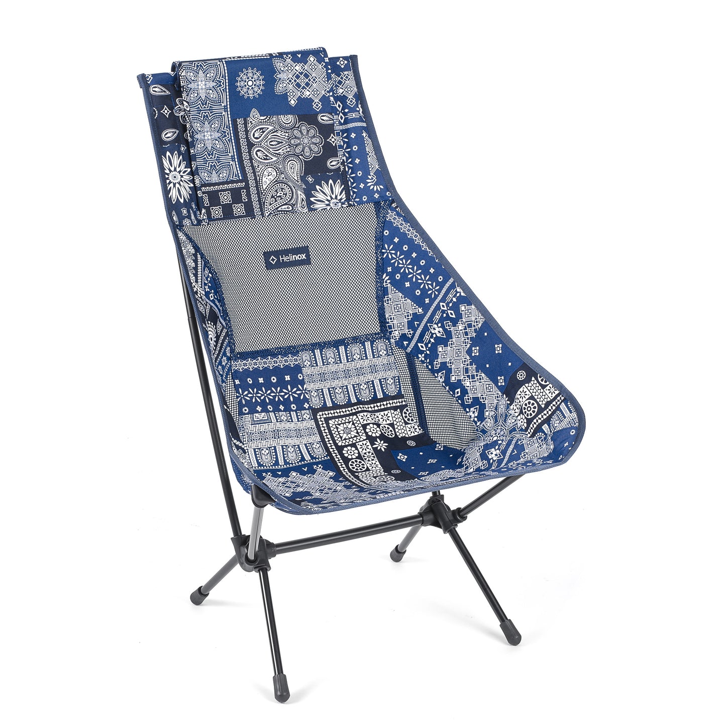 Chair Two - Blue Bandanna Quilt