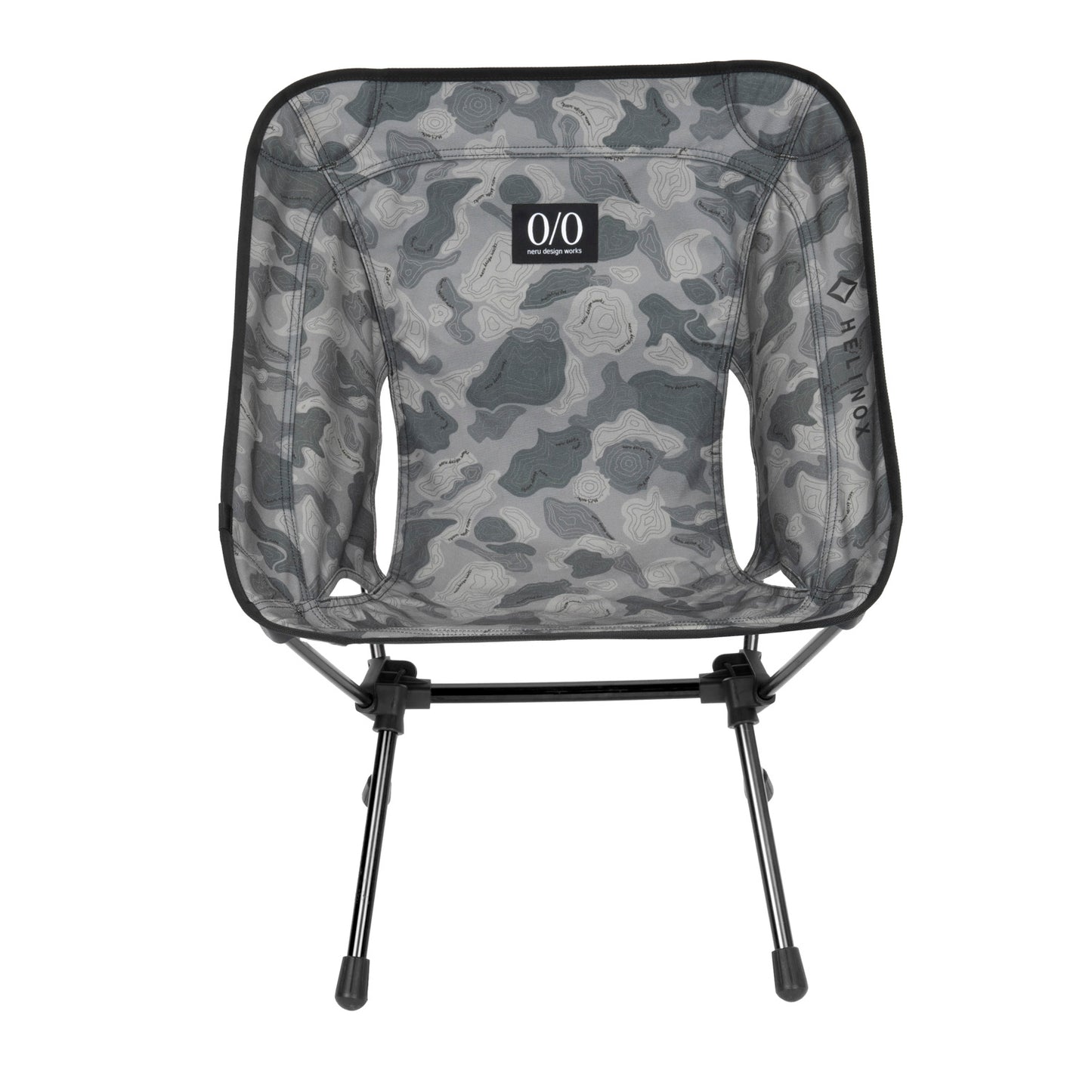 neru design works × Helinox Chair One (re)  - TOPO camo Gray