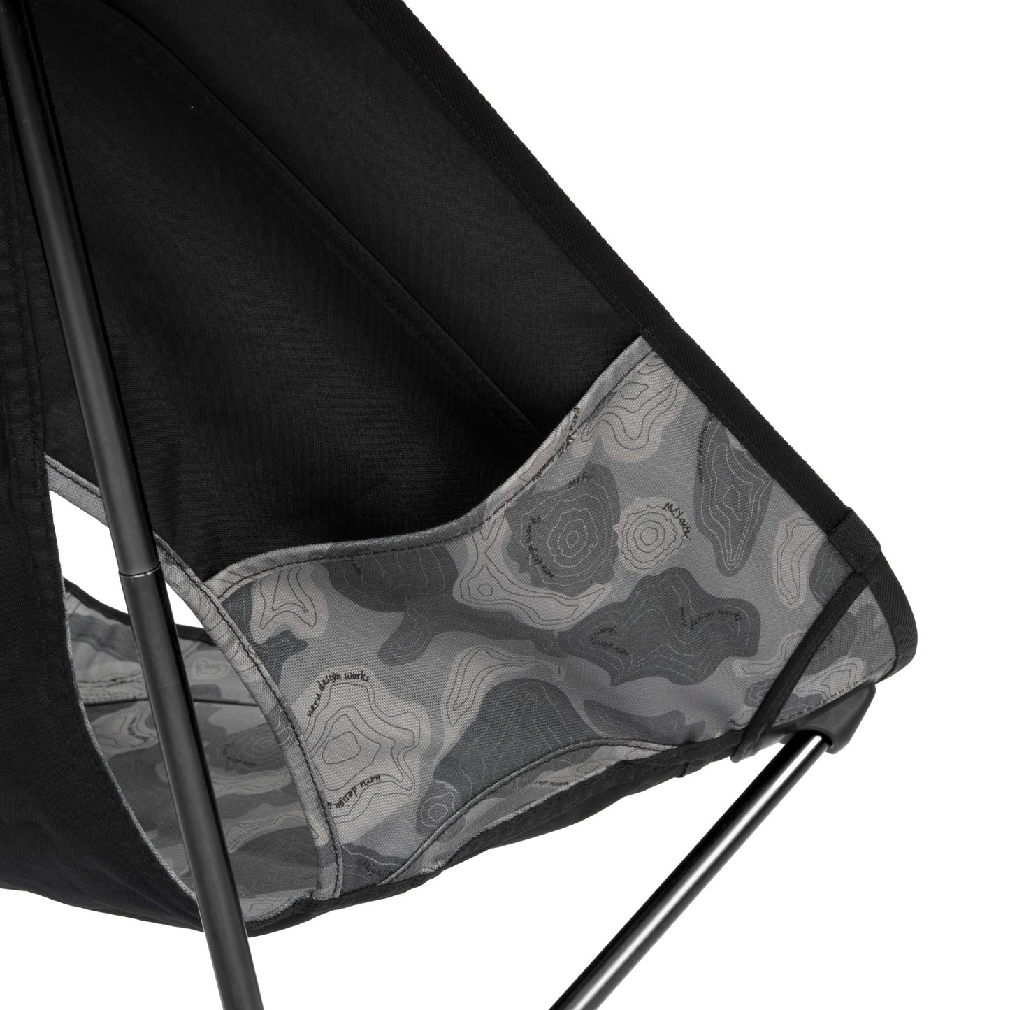 neru design works × Helinox Chair One (re)  - TOPO camo Gray