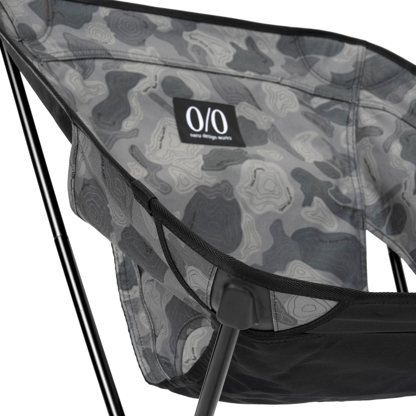 neru design works × Helinox Chair One (re)  - TOPO camo Gray