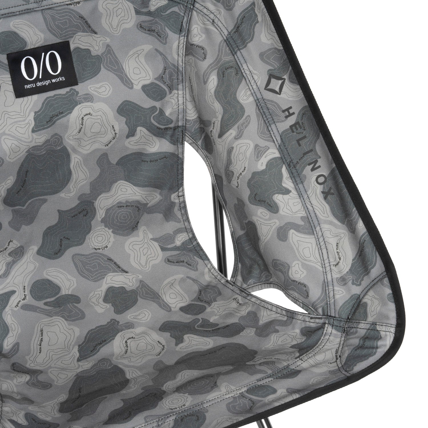neru design works × Helinox Chair One (re) - TOPO camo Gray
