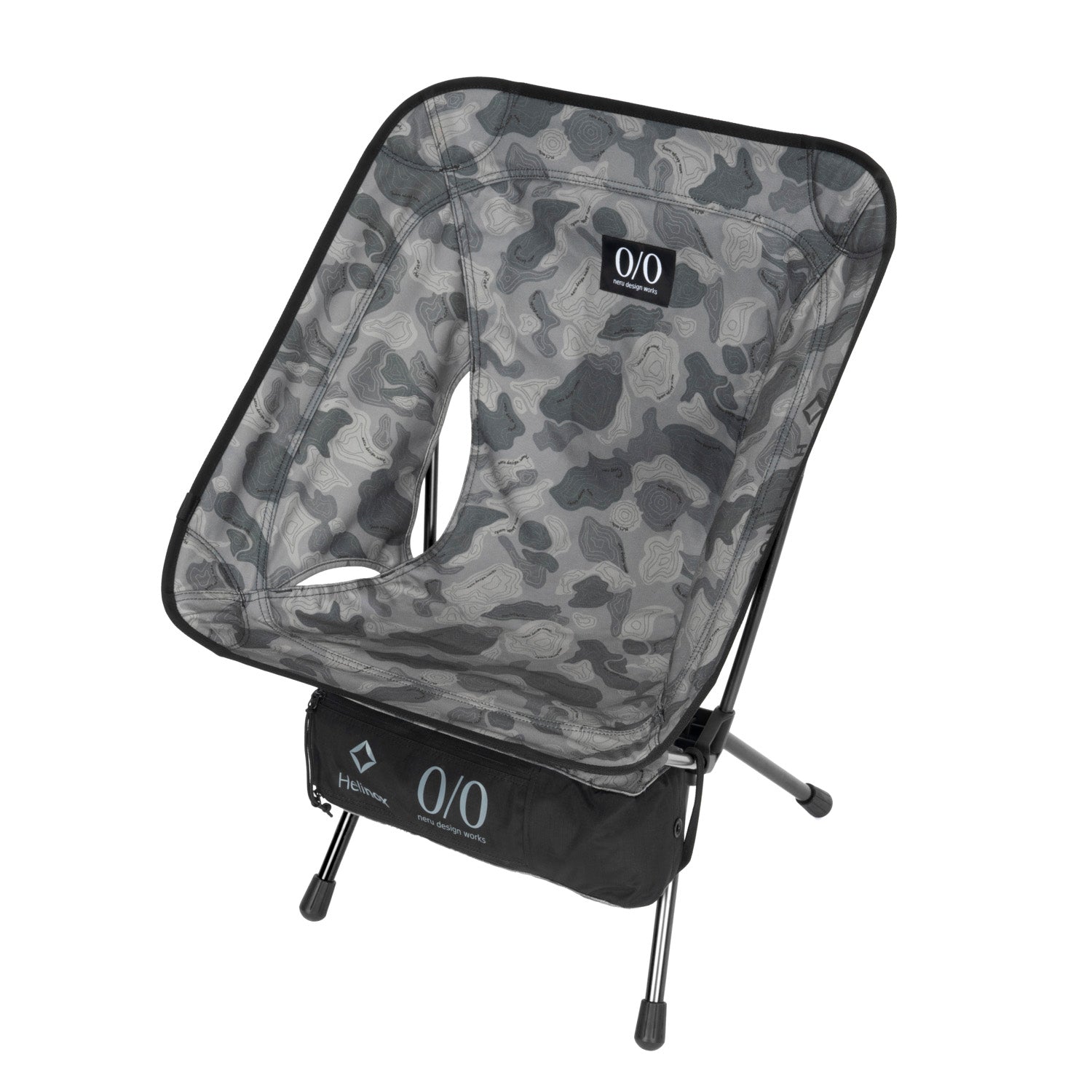 アウトドア寝具 neru design works CHAIR JACKET helinox neru design works × Helinox Chair One (re) - TOPO camo Gray