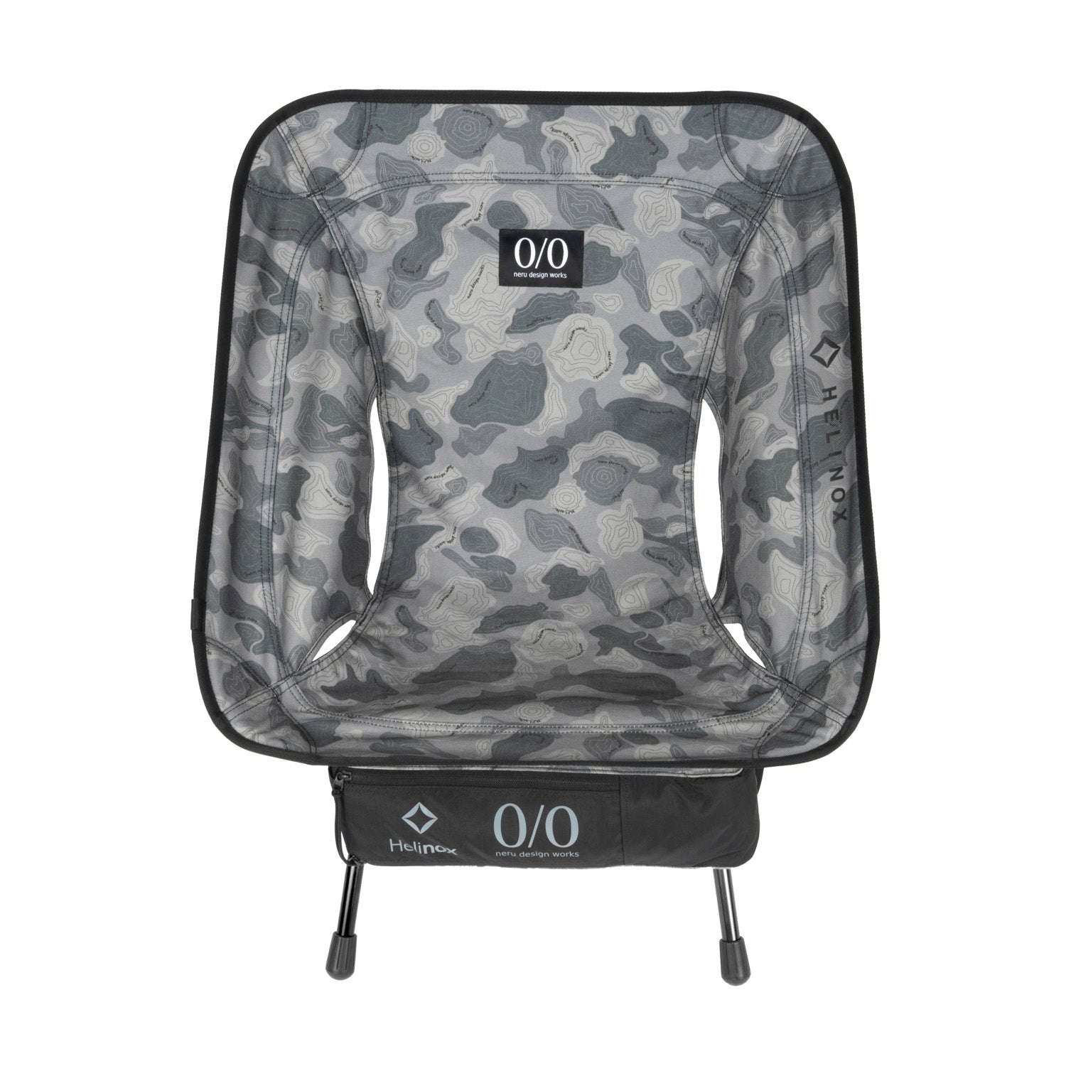 neru design works × Helinox Chair One (re) - TOPO camo Gray