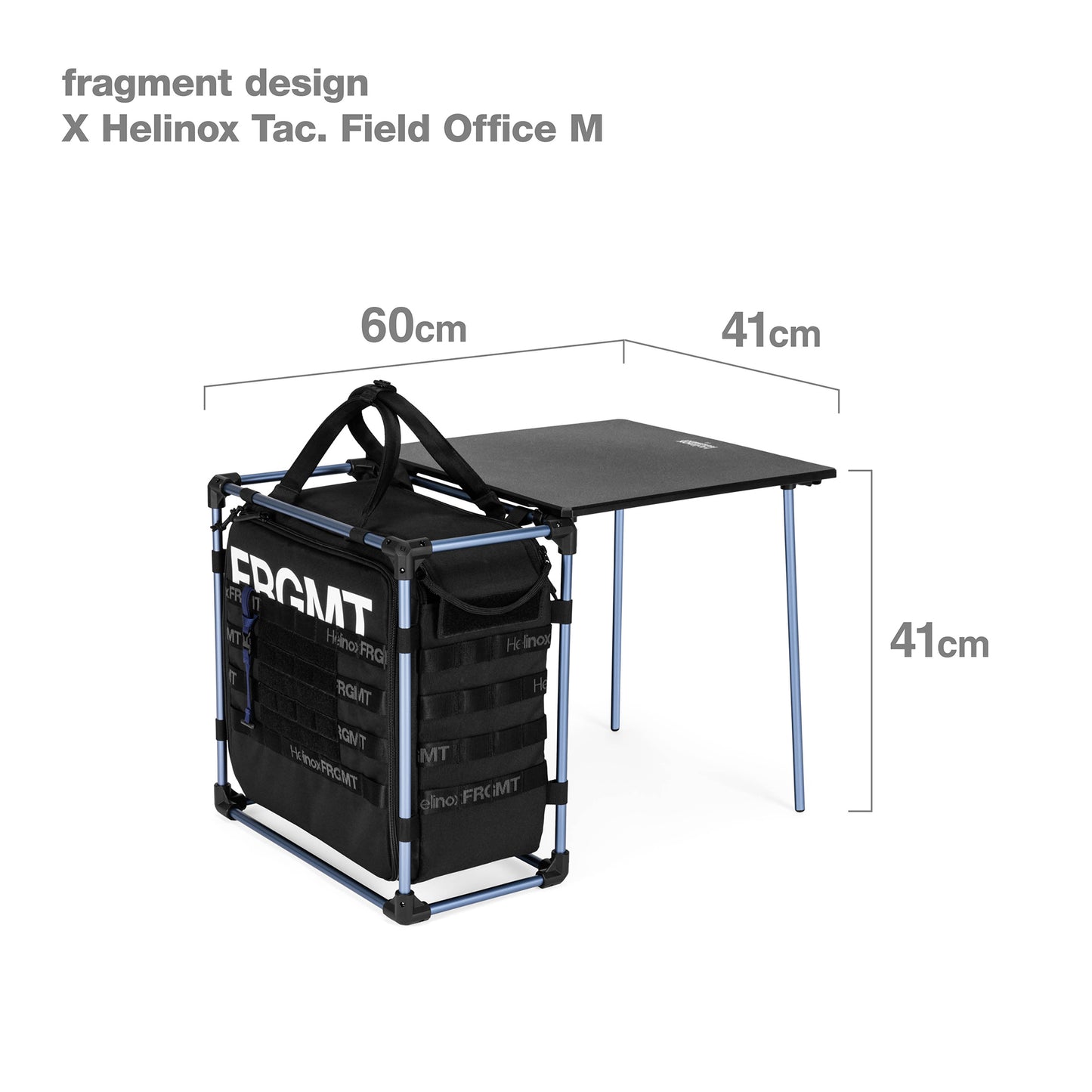 fragment design × Helinox Tac. Field Office M - Black & Navy