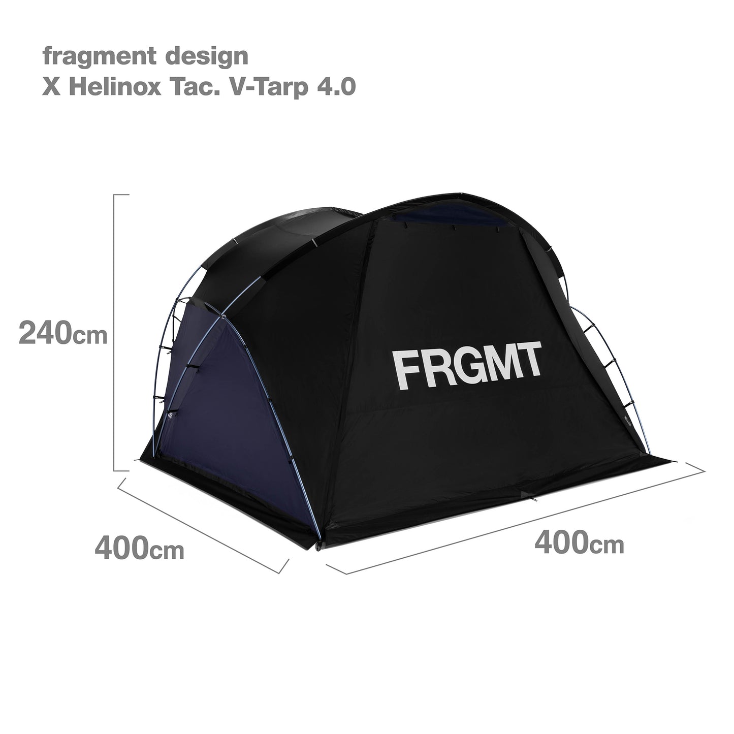 fragment design × Helinox Tac. V-tarp 4.0