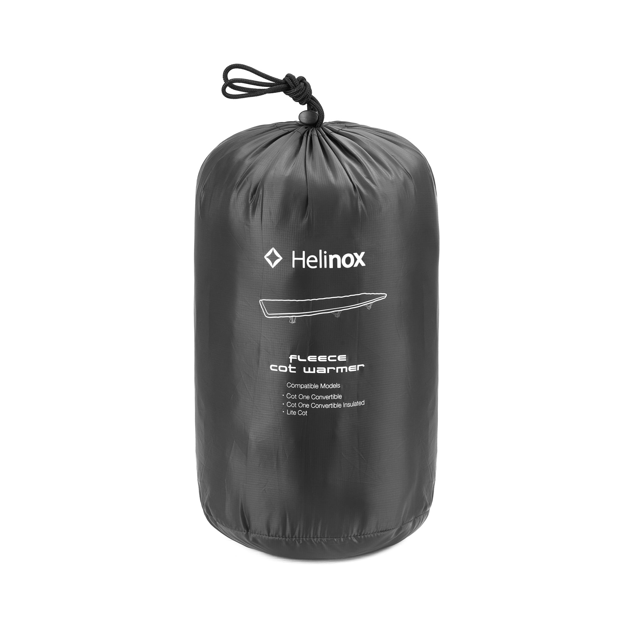 アウトドア寝具 Helinox Fleece Cot Warmer Fleece Cot Warmer - Black – Helinox Japan