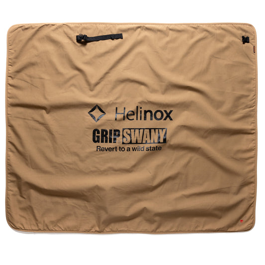 GRIP SWANY x Helinox Blankets - COYOTE × NAVY