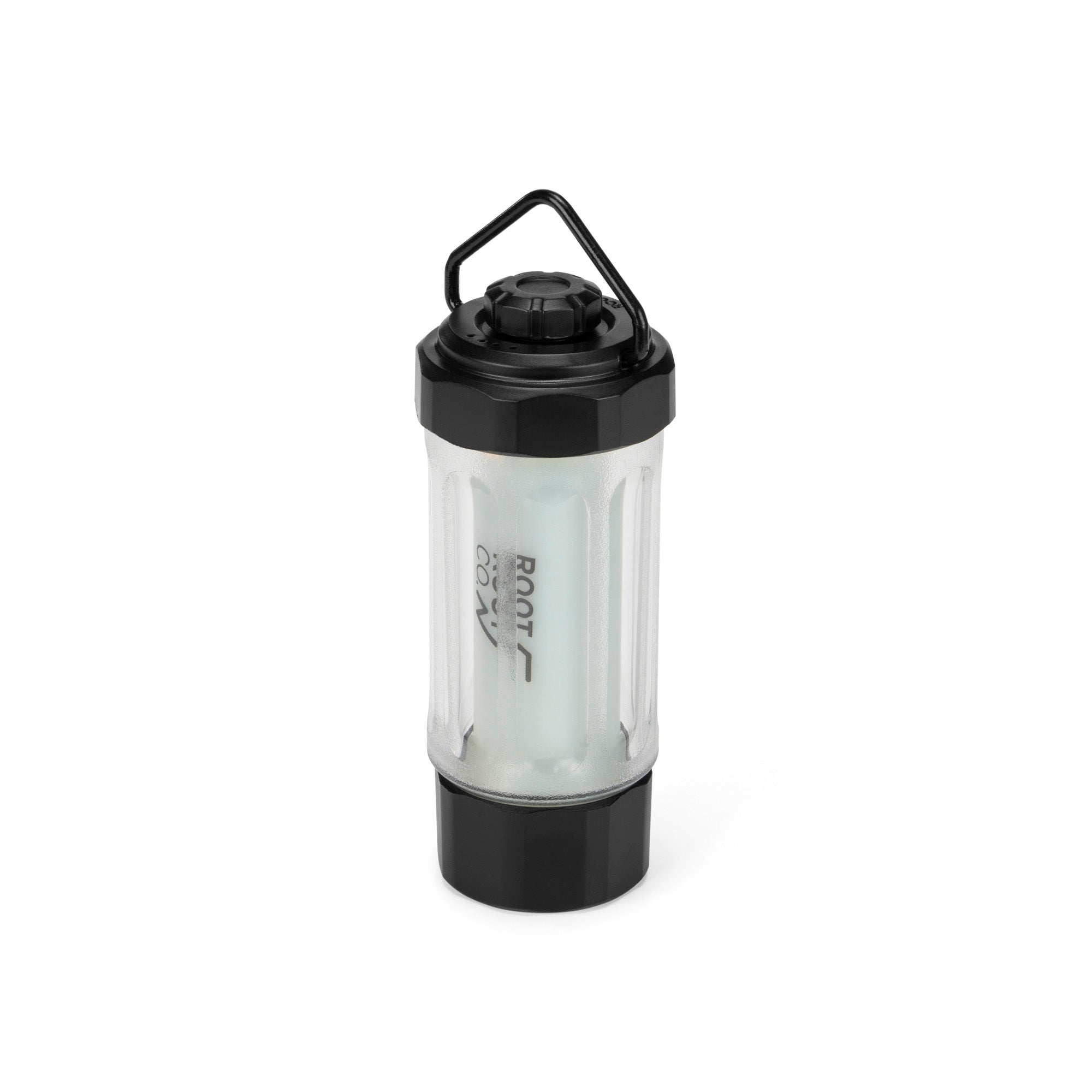 ライト・ランタン Glass-roots OCTA ROOT CO. LED MINI LANTERN OCTA. Helinox ver. - Black/Glow