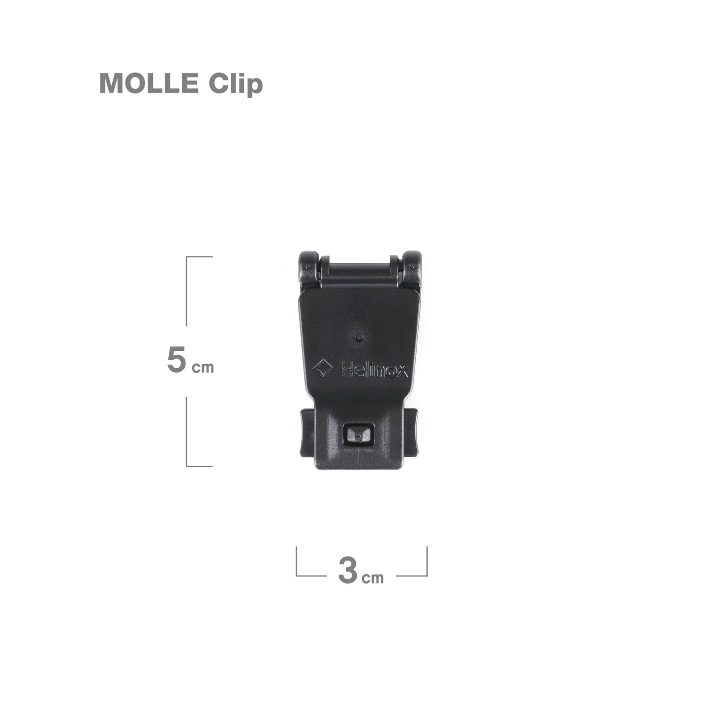 Molle Clip (2ea/set) - Black