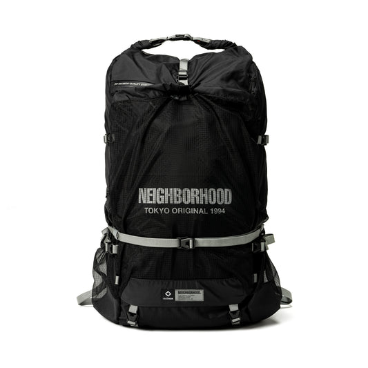 26SS NHHX Lite Roll Top Backpack - Black