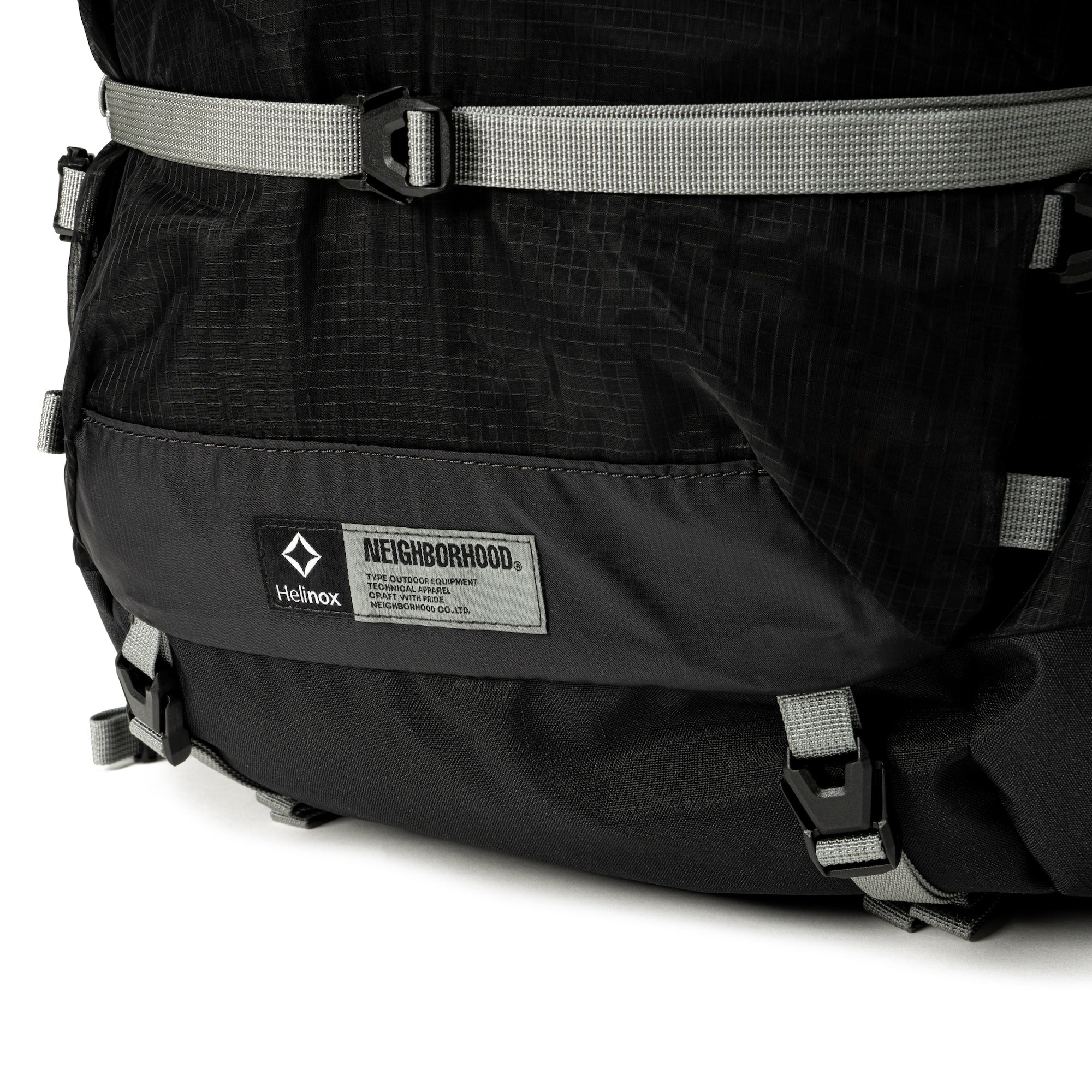 26SS NHHX Lite Roll Top Backpack - Black – Helinox Japan