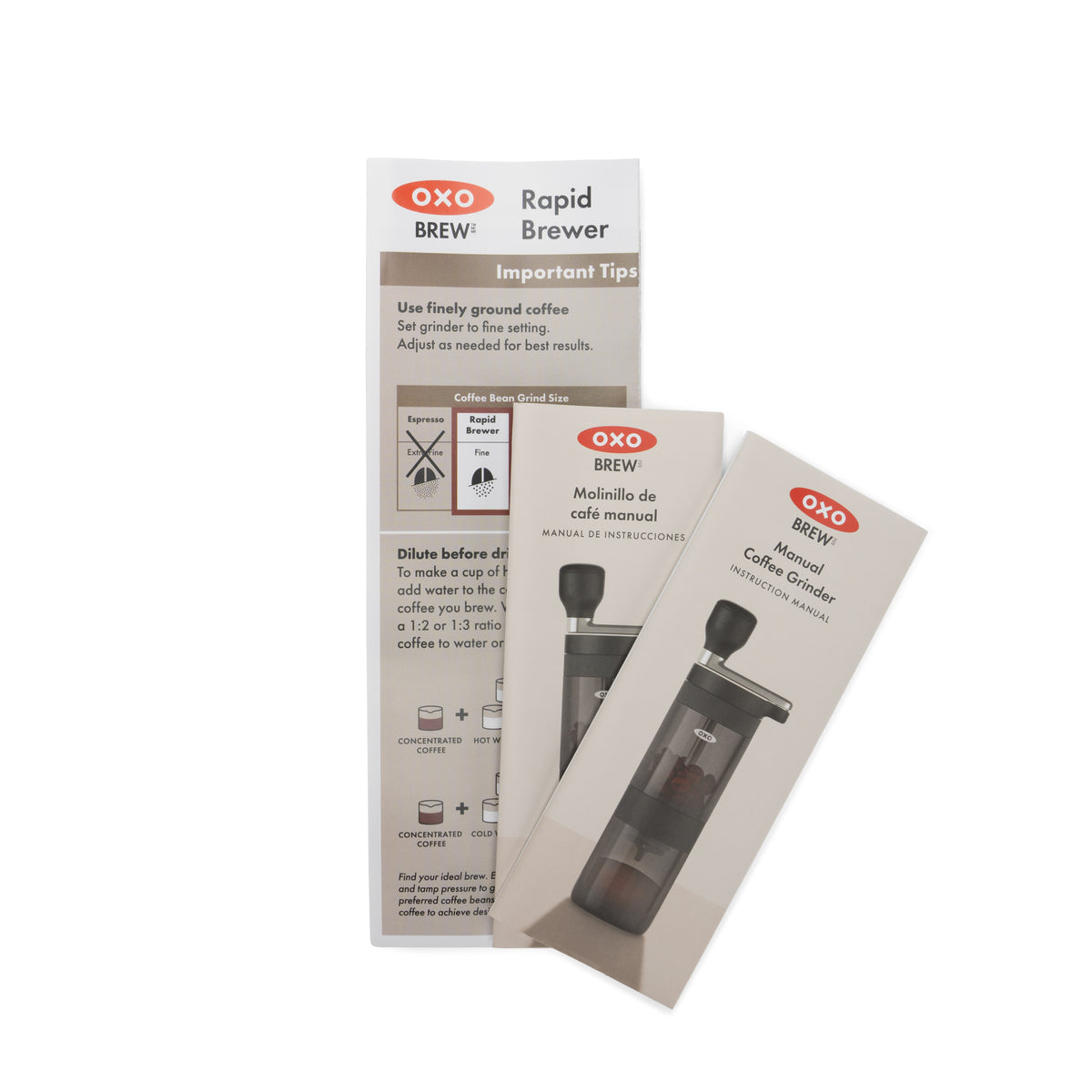 OXO® Campcore Coffee Brewing Set - Latte Brown