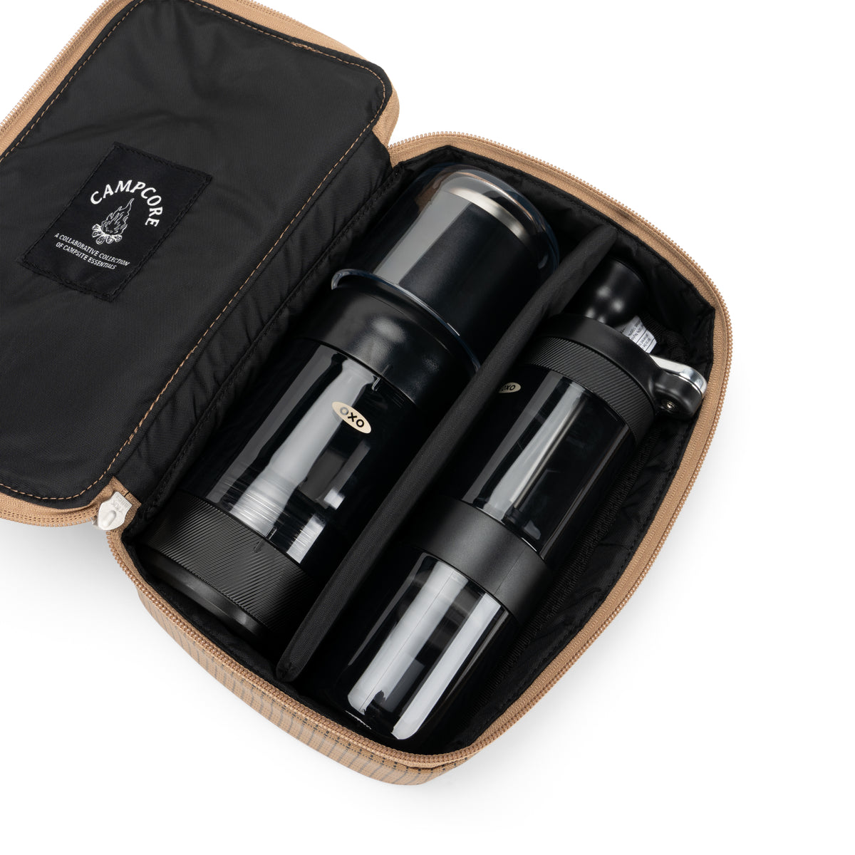 OXO® Campcore Coffee Brewing Set - Latte Brown