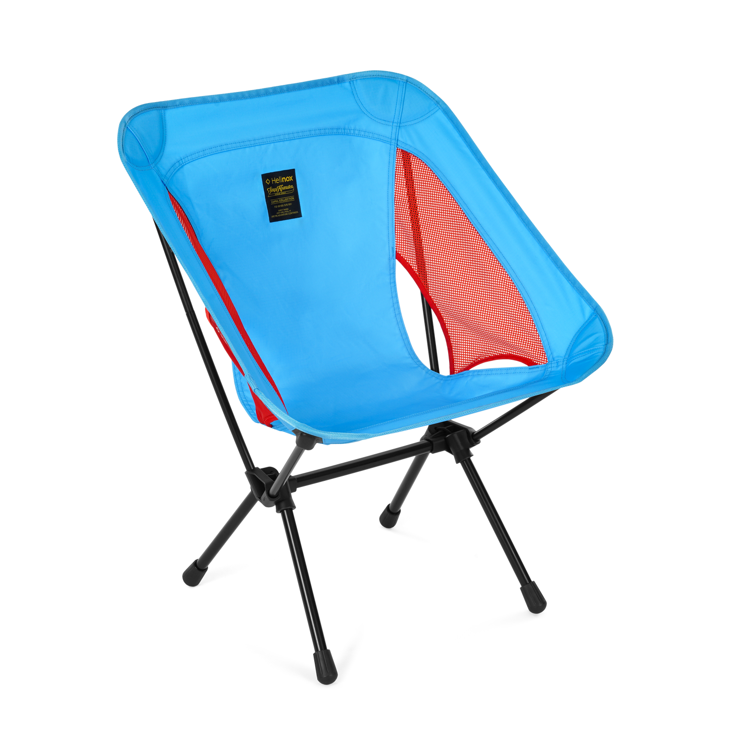 Sanzo Koumuten x Helinox Chair One (re) - Light Blue/Red
