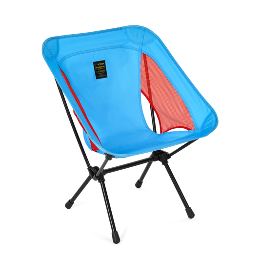 Sanzo Koumuten x Helinox Chair One (re) - Light Blue/Red