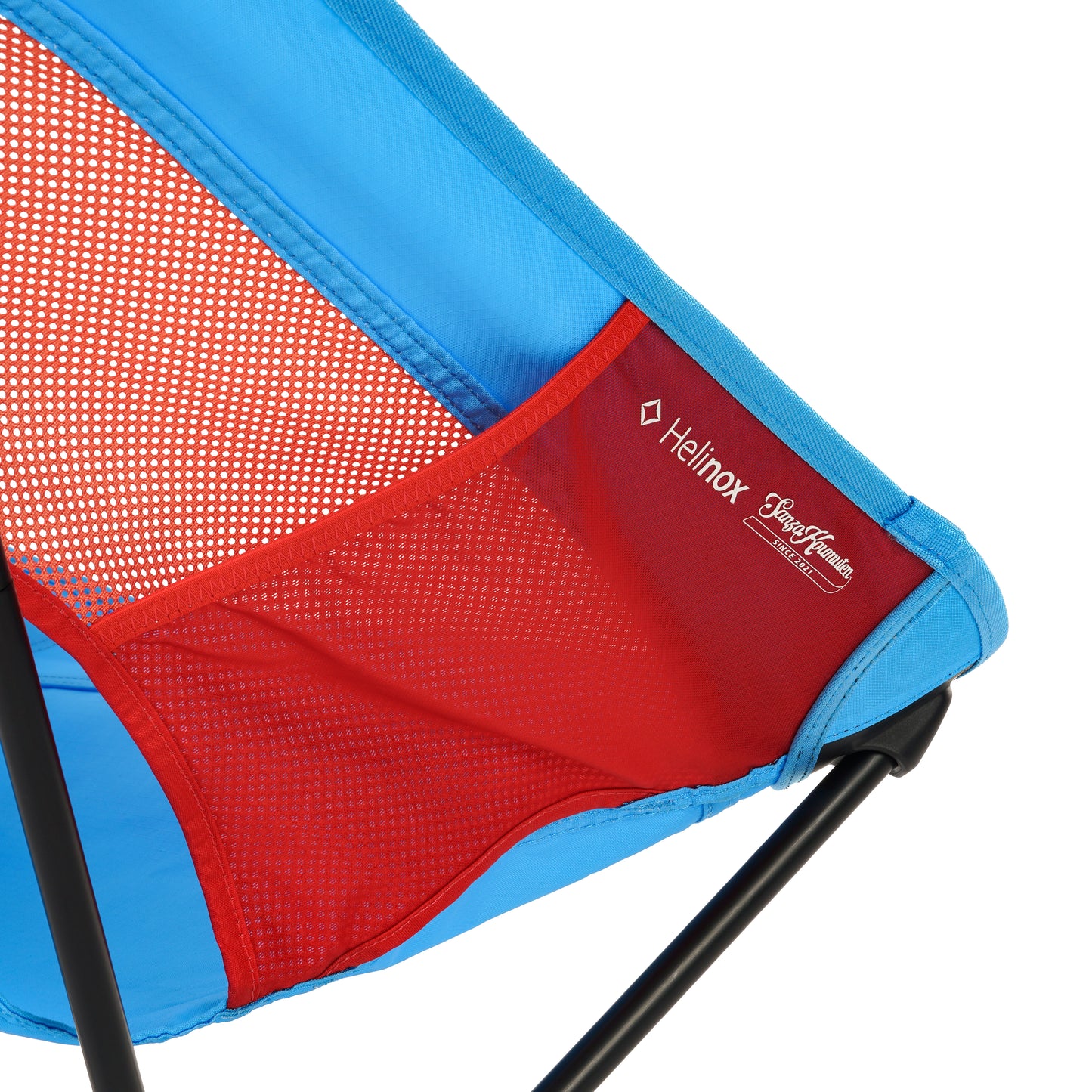 Sanzo Koumuten x Helinox Chair One (re) - Light Blue/Red