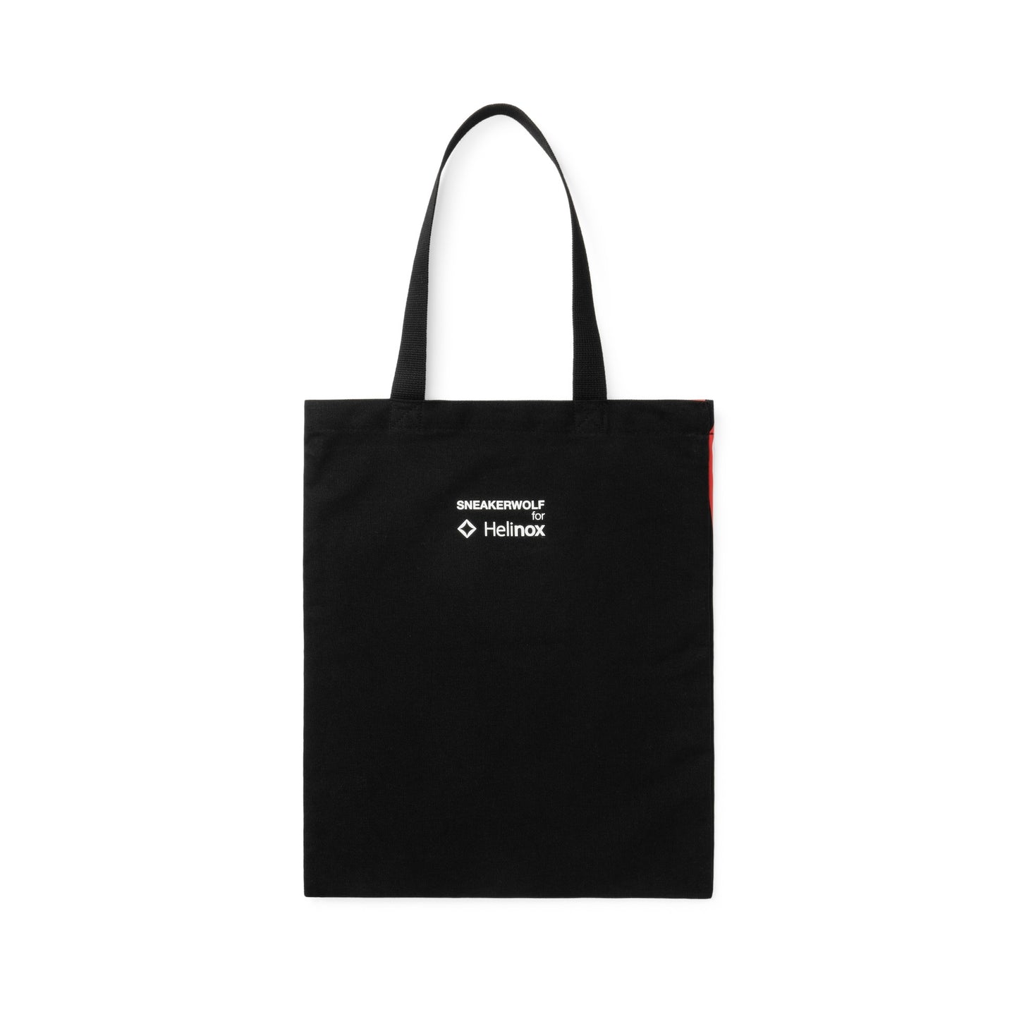 Sneaker Wolf × Helinox Cotton Tote Bag - Black