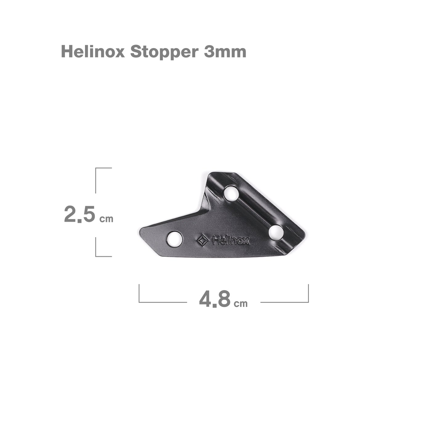 Helinox Stopper 3mm (10ea/set) - Black
