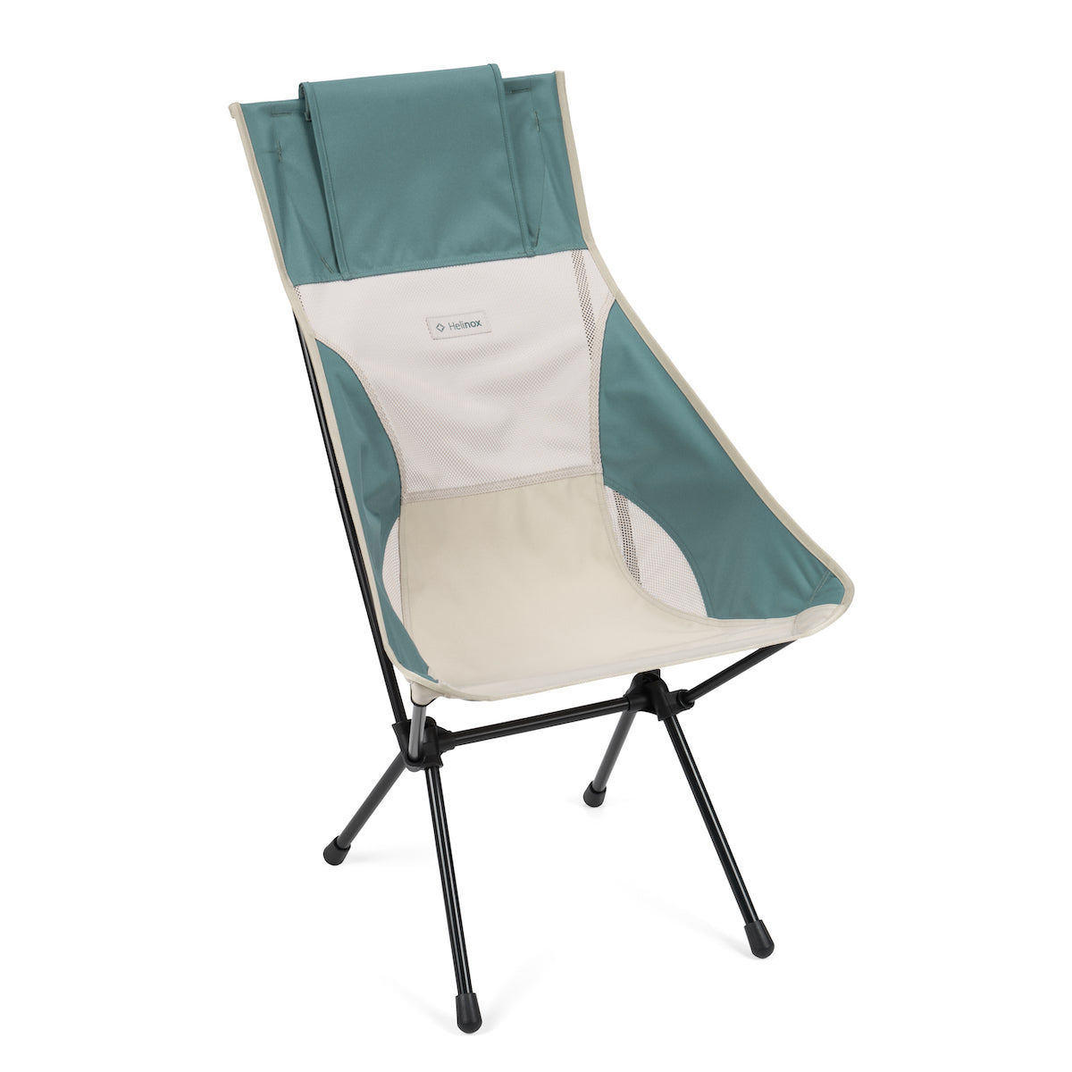 Sunset Chair - Bone/Teal