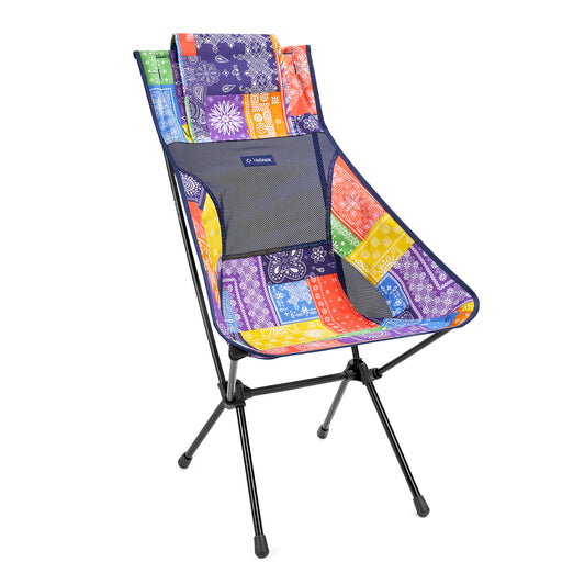 Sunset Chair - Rainbow Bandana Quilt