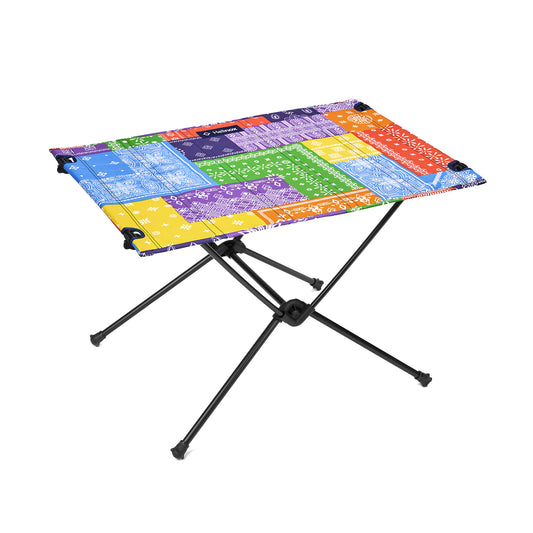 Table One Hard Top - Rainbow Bandana Quilt