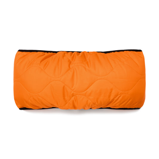 Tac. Headrest Cover / Upcycle ver. - Duck Camo / Orange
