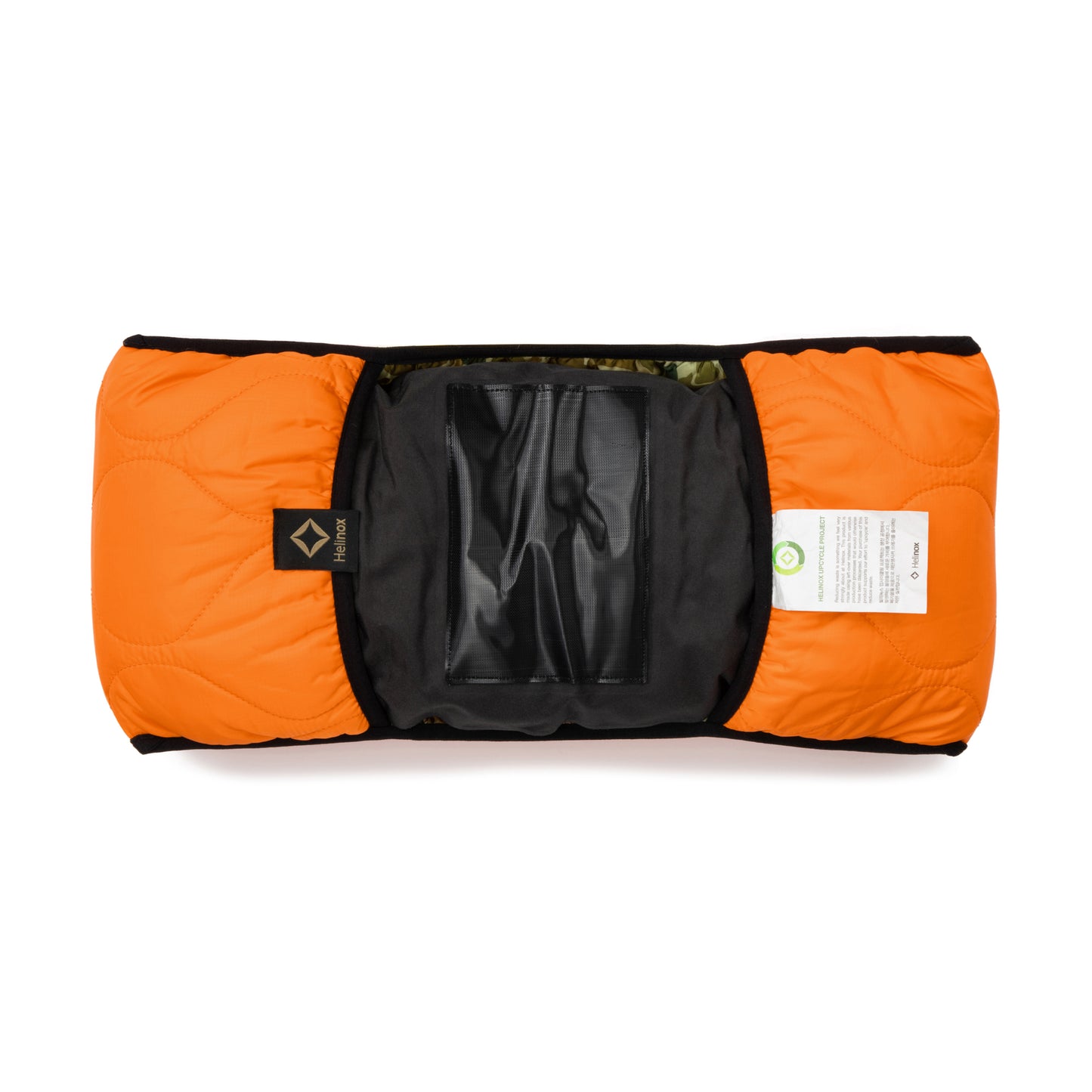 Tac. Headrest Cover / Upcycle ver. - Duck Camo / Orange