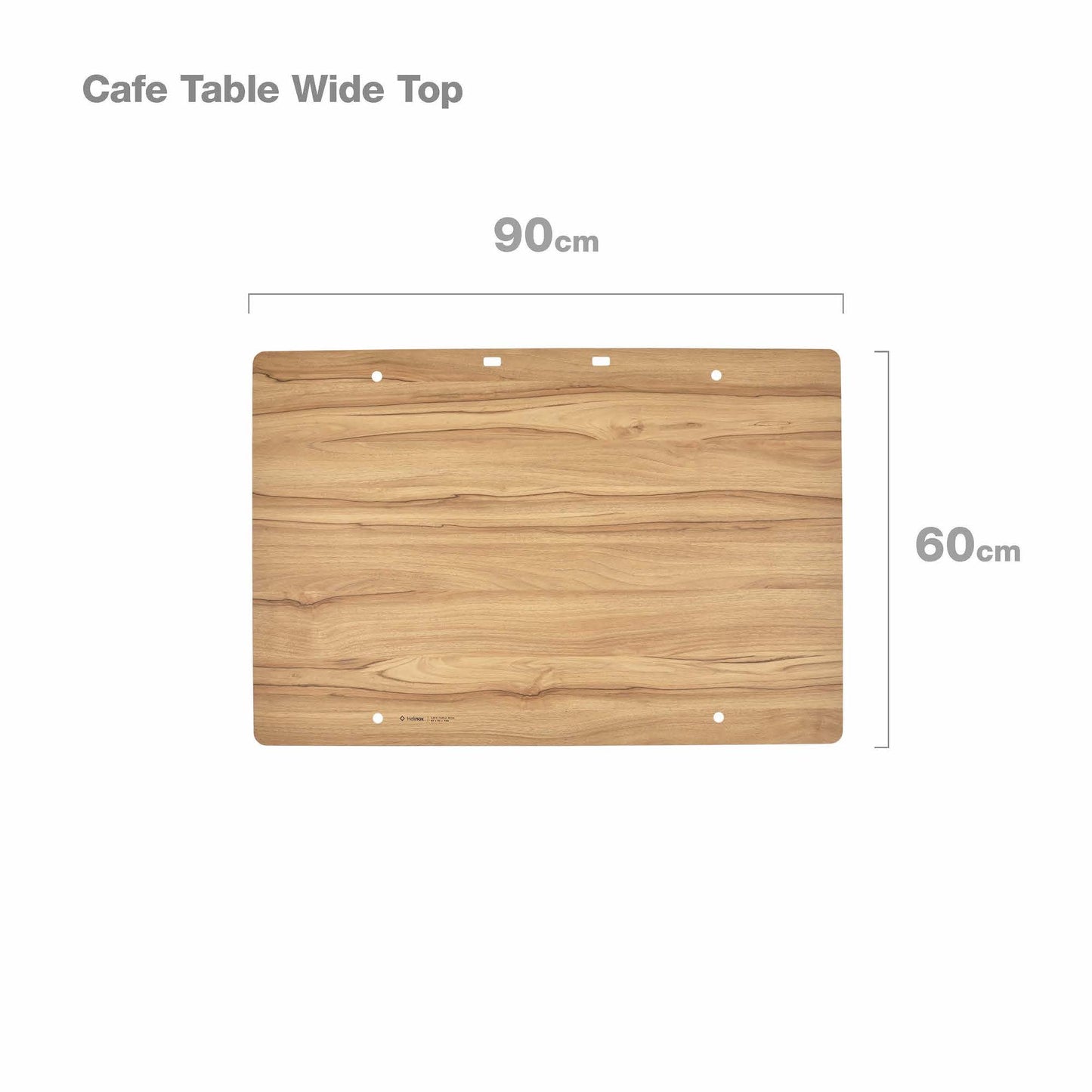 Cafe Table Home Wide Top - Classic Walnut